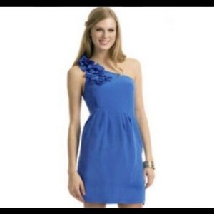 Yumi Kim Silk One Shoulder Dress sz XS